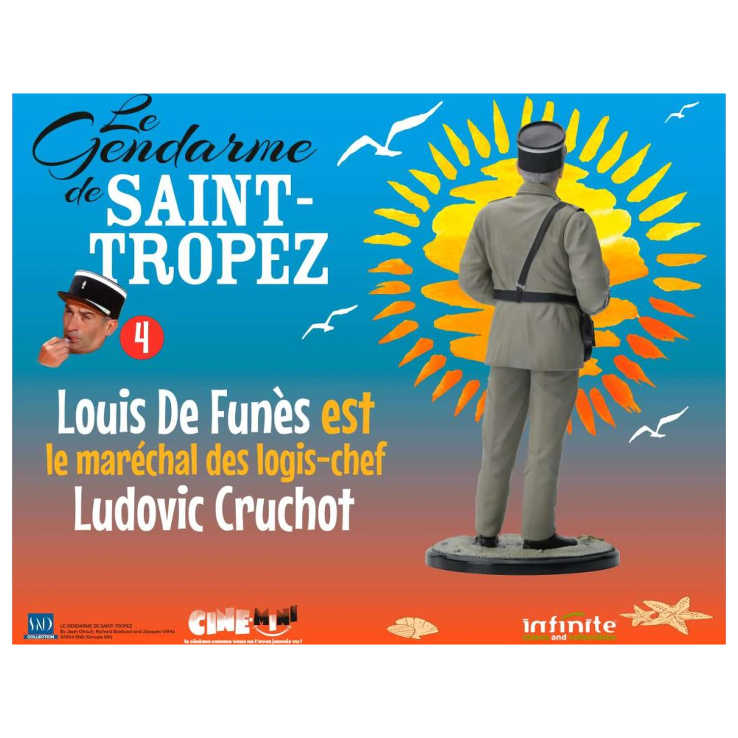 The Troops of St. Tropez Ludovic Cruchot figúrka 16 cm produktová fotografia