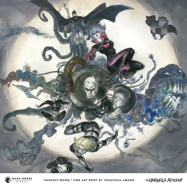 The Umbrella Academy Art Print od Yoshitaka Amano 60 x 80 cm produktová fotografia