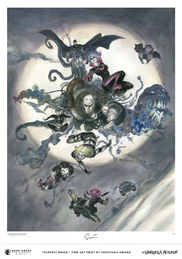 The Umbrella Academy Art Print od Yoshitaka Amano 60 x 80 cm produktová fotografia