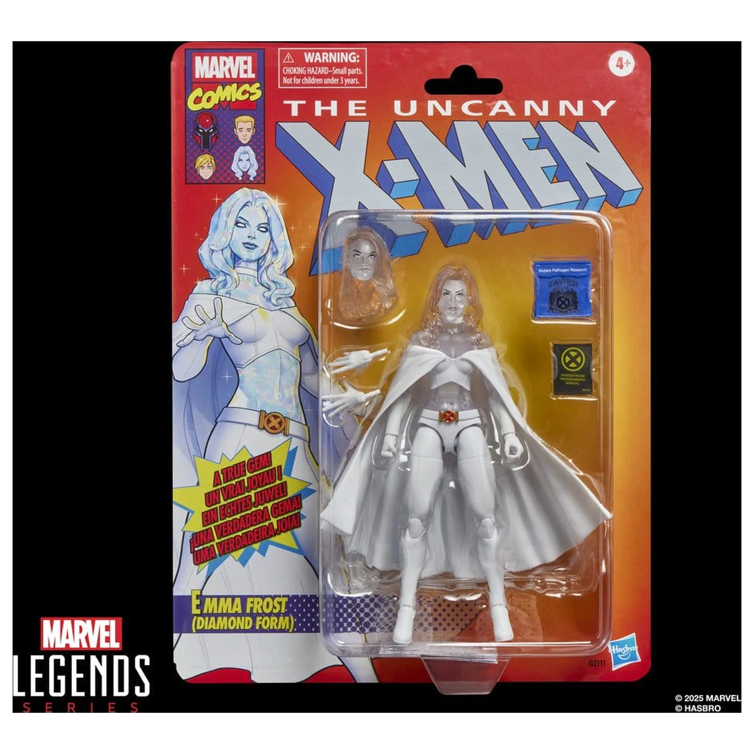 The Uncanny X-Men Marvel Legends akčná figúrka Emma Frost (Diamond Form) 15 cm produktová fotografia