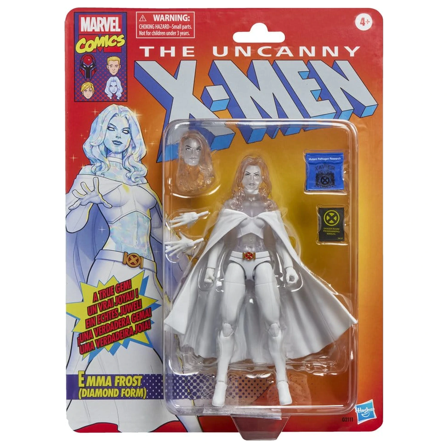 The Uncanny X-Men Marvel Legends akčná figúrka Emma Frost (Diamond Form) 15 cm produktová fotografia
