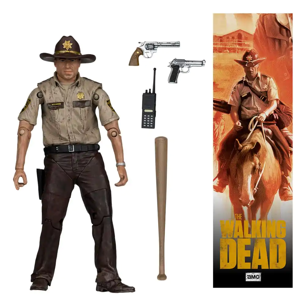 The Walking Dead Akčná figúrka Rick Grimes (Season 1) 15 cm produktová fotografia