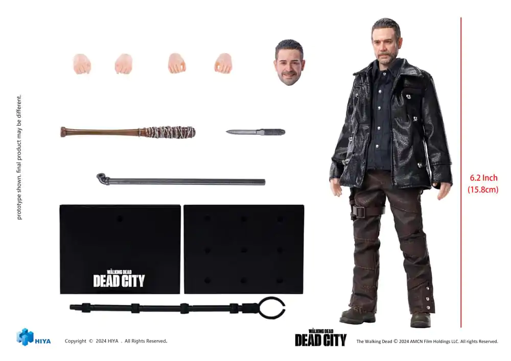 The Walking Dead: Dead City Exquisite Super Series  akčná figúrka 1/12 Negan 16 cm termékfotó