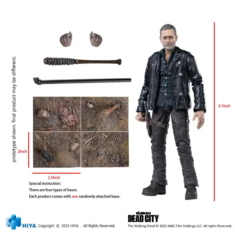 The Walking Dead Exquisite Mini akčná figúrka 1/18 Dead City Negan 11 cm produktová fotografia