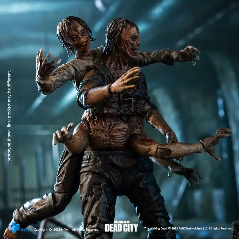 The Walking Dead Exquisite Mini Akčná Figúrka 1/18 Dead City Walker King 11 cm produktová fotografia