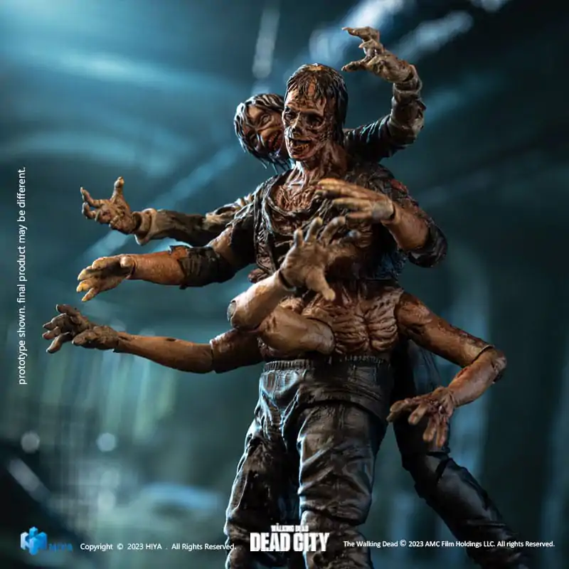 The Walking Dead Exquisite Mini Akčná Figúrka 1/18 Dead City Walker King 11 cm produktová fotografia