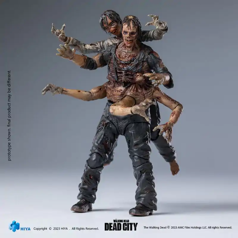 The Walking Dead Exquisite Mini Akčná Figúrka 1/18 Dead City Walker King 11 cm produktová fotografia