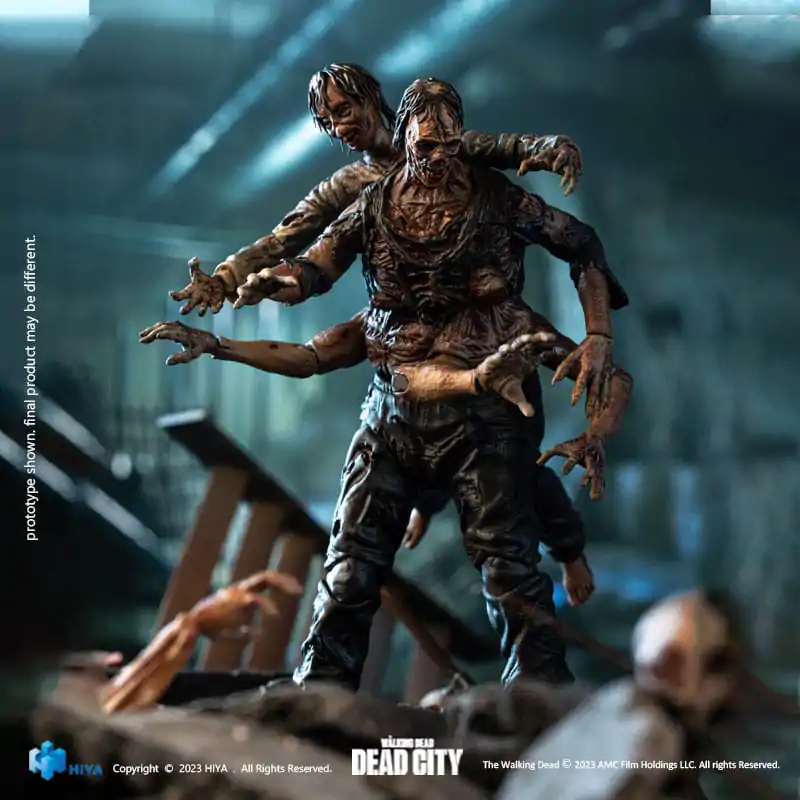 The Walking Dead Exquisite Mini Akčná Figúrka 1/18 Dead City Walker King 11 cm produktová fotografia