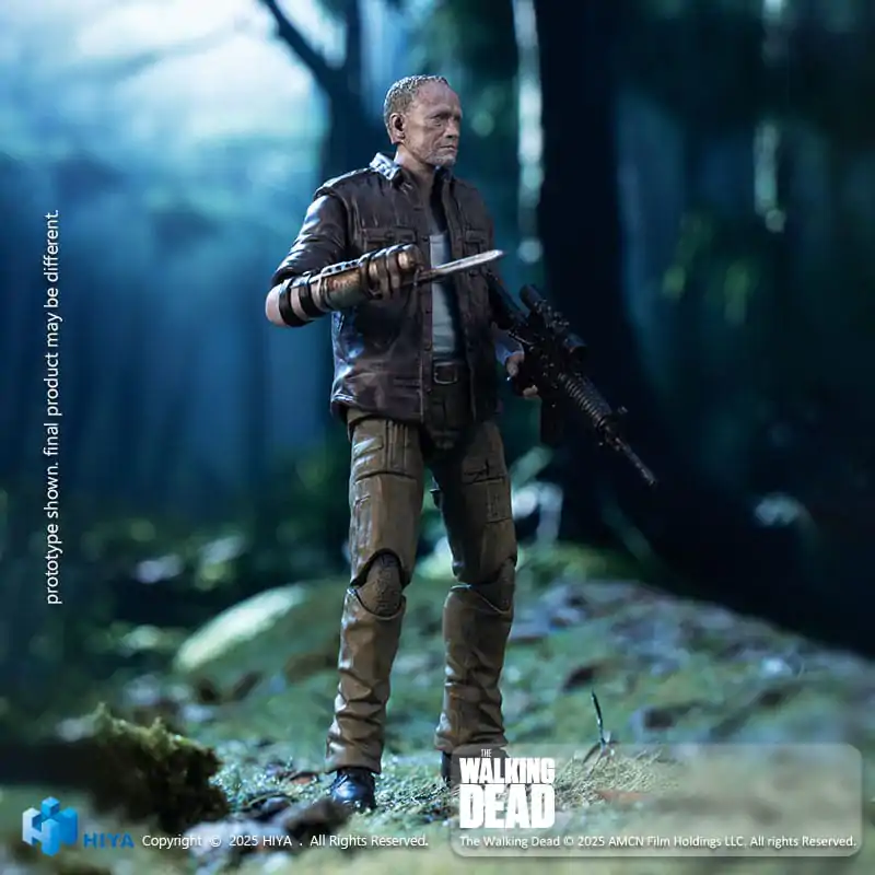 The Walking Dead Exquisite Mini Akčná Figúrka 1/18 Merle 11 cm produktová fotografia