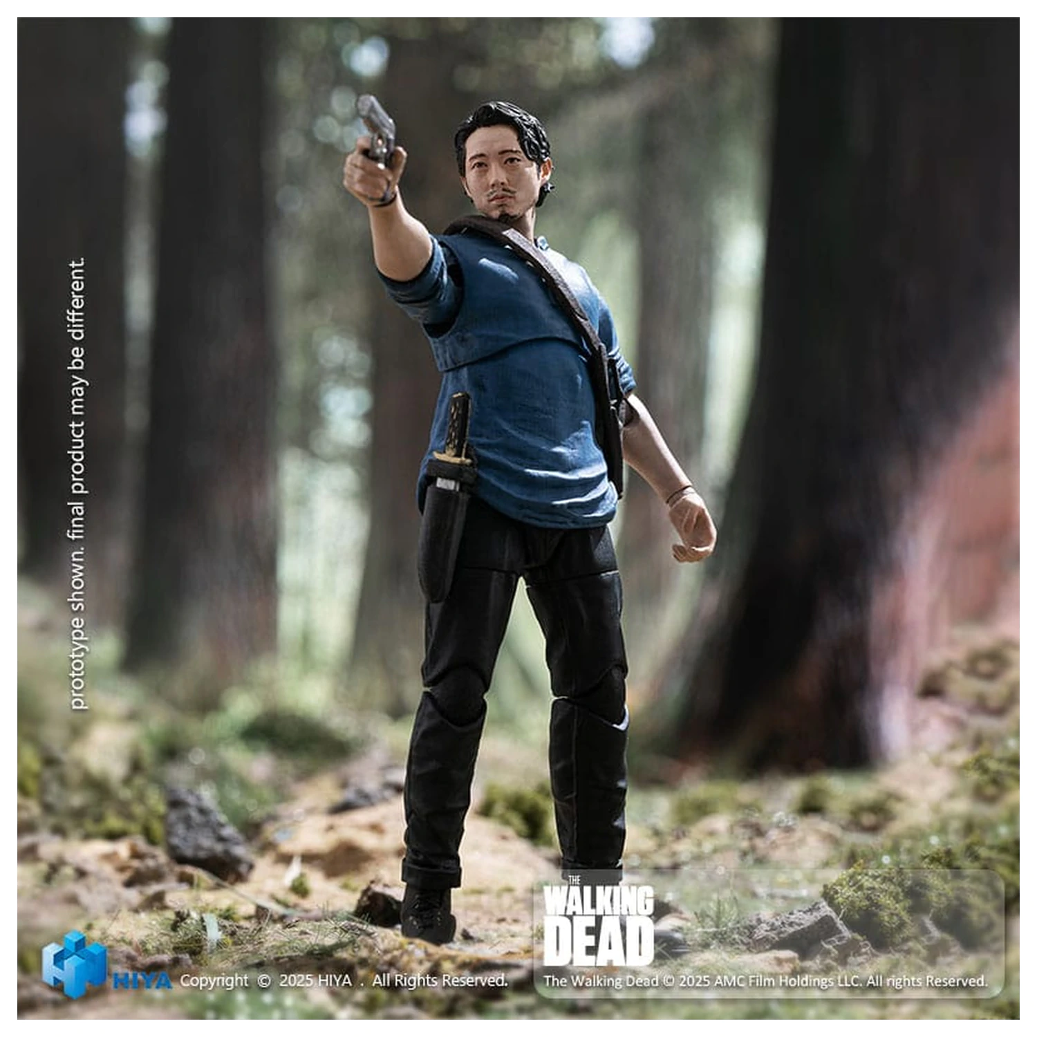The Walking Dead Exquisite Mini Series akčná figúrka 1/18 Glenn 11 cm produktová fotografia