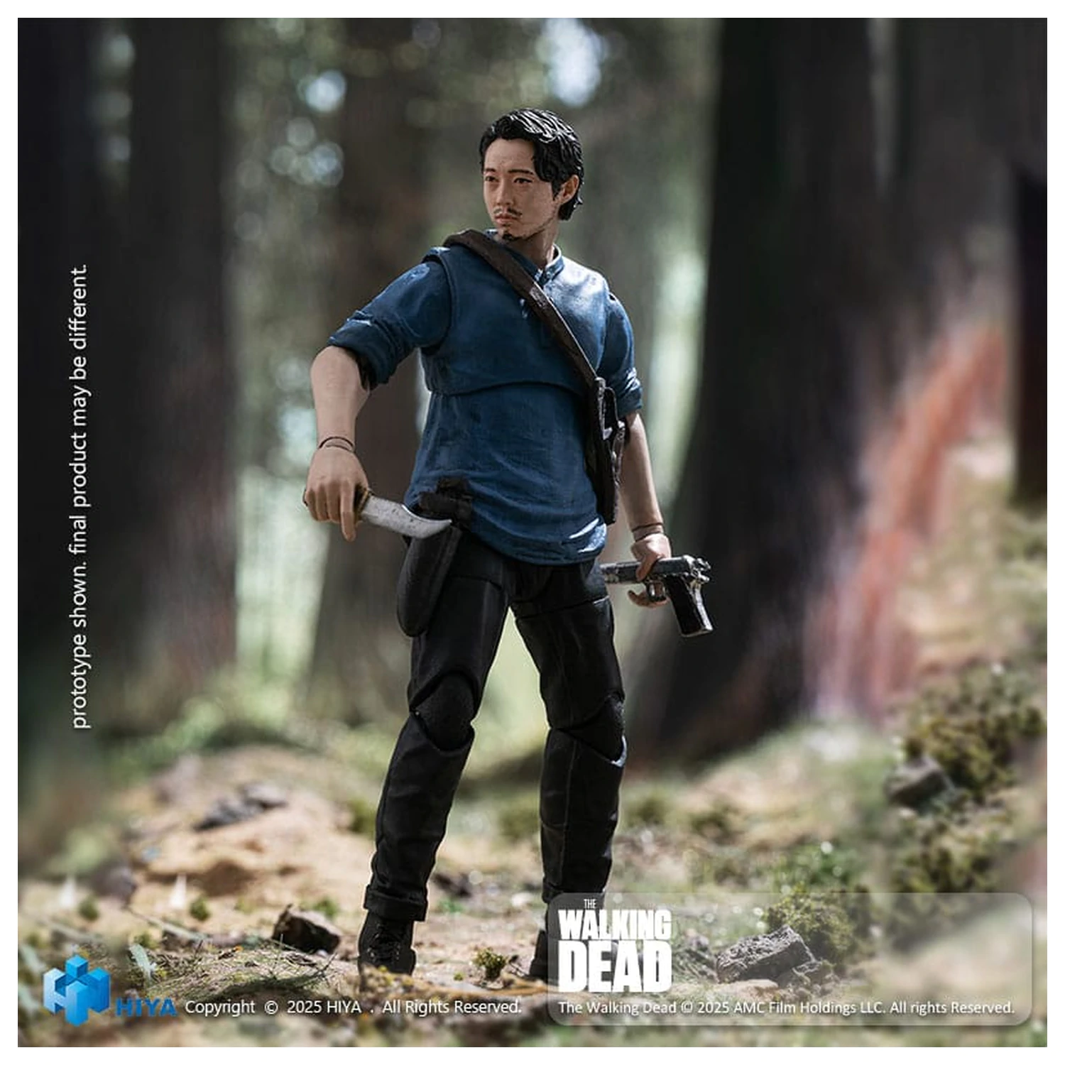 The Walking Dead Exquisite Mini Series akčná figúrka 1/18 Glenn 11 cm produktová fotografia