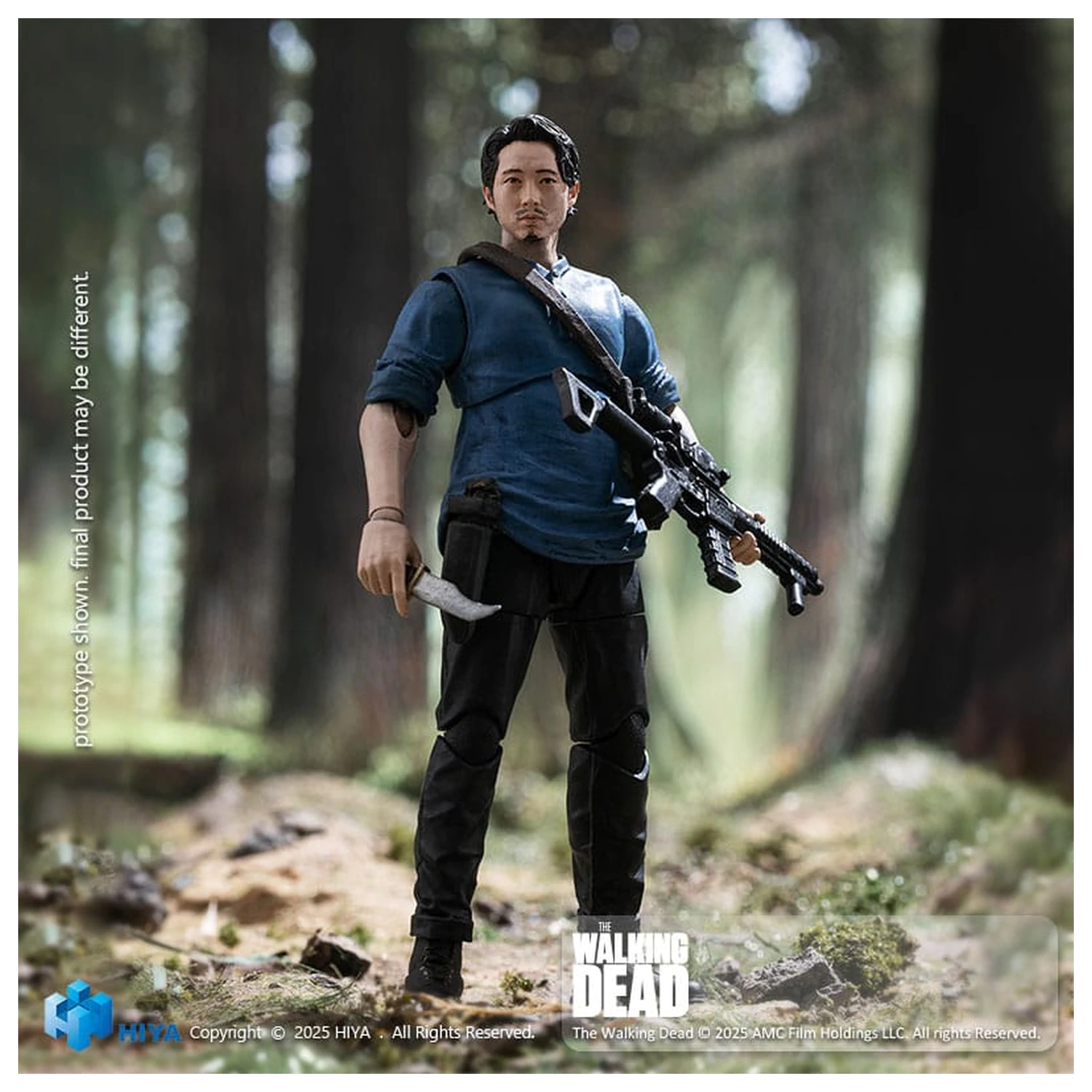 The Walking Dead Exquisite Mini Series akčná figúrka 1/18 Glenn 11 cm produktová fotografia