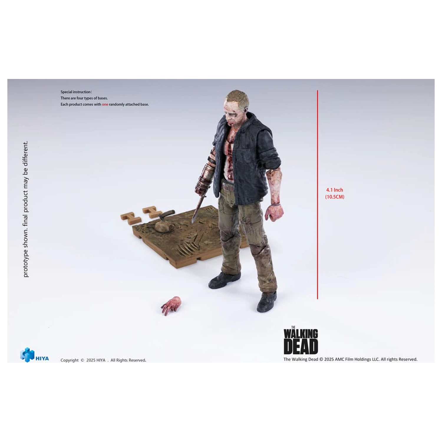 The Walking Dead Exquisite Mini Series Akčná figúrka 1/18 Merle 11 cm produktová fotografia
