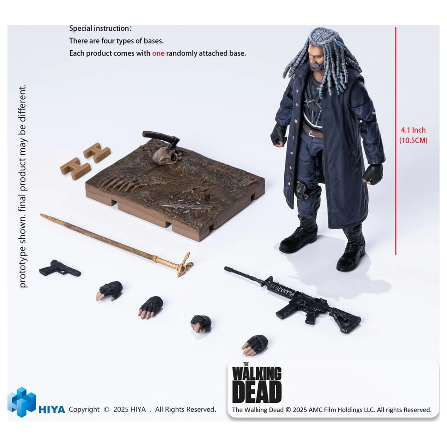 The Walking Dead Exquisite Mini Series akčná figúrka 1/18 Ezekiel 11 cm produktová fotografia