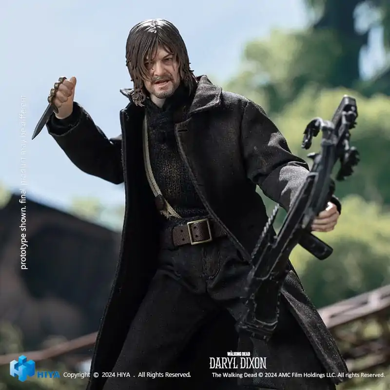 The Walking Dead Exquisite Super Series Akčná figúrka 1/12 Daryl Dixon 16 cm produktová fotografia