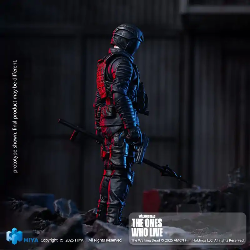 The Walking Dead: The Ones Who Lived Exquisite Mini Akčná Figúrka 1/18 CRM Soldier 10 cm produktová fotografia