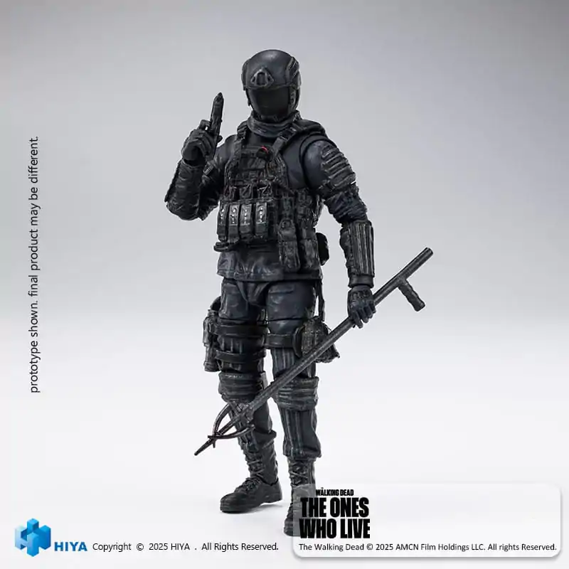 The Walking Dead: The Ones Who Lived Exquisite Mini Akčná Figúrka 1/18 CRM Soldier 10 cm produktová fotografia