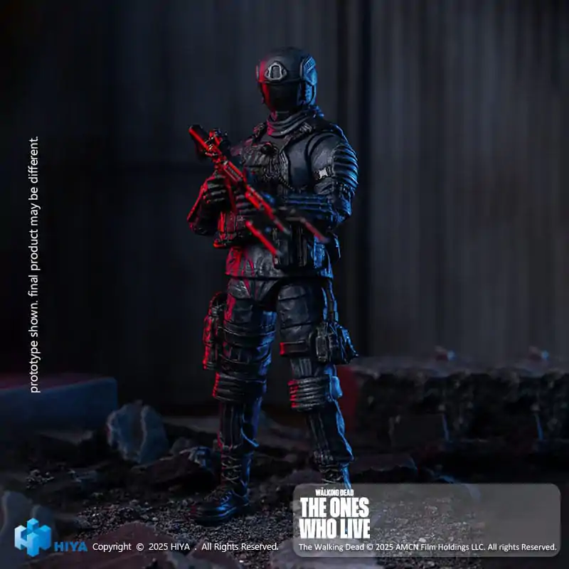 The Walking Dead: The Ones Who Lived Exquisite Mini Akčná Figúrka 1/18 CRM Soldier 10 cm produktová fotografia