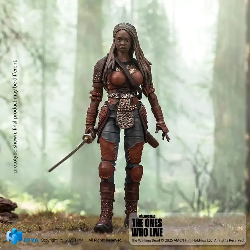 The Walking Dead: The Ones Who Lived Exquisite Mini akčná figúrka 1/18 Michonne 10 cm produktová fotografia