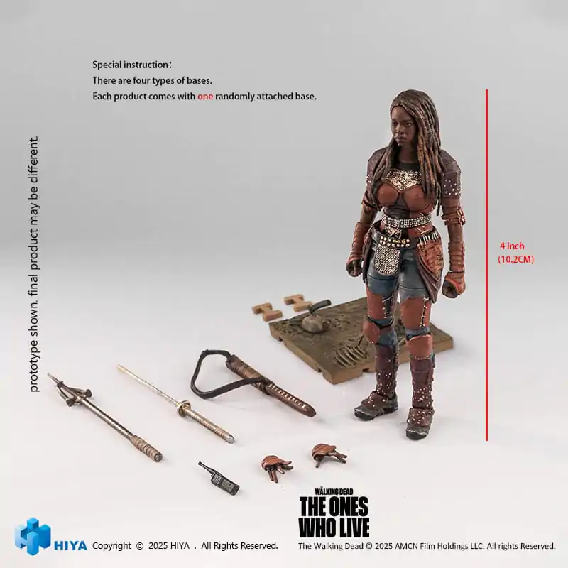 The Walking Dead: The Ones Who Lived Exquisite Mini akčná figúrka 1/18 Michonne 10 cm produktová fotografia