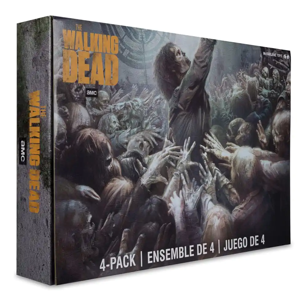 Akčné figúrky The Walking Dead 4-balenie Chodcov 13 cm produktová fotografia