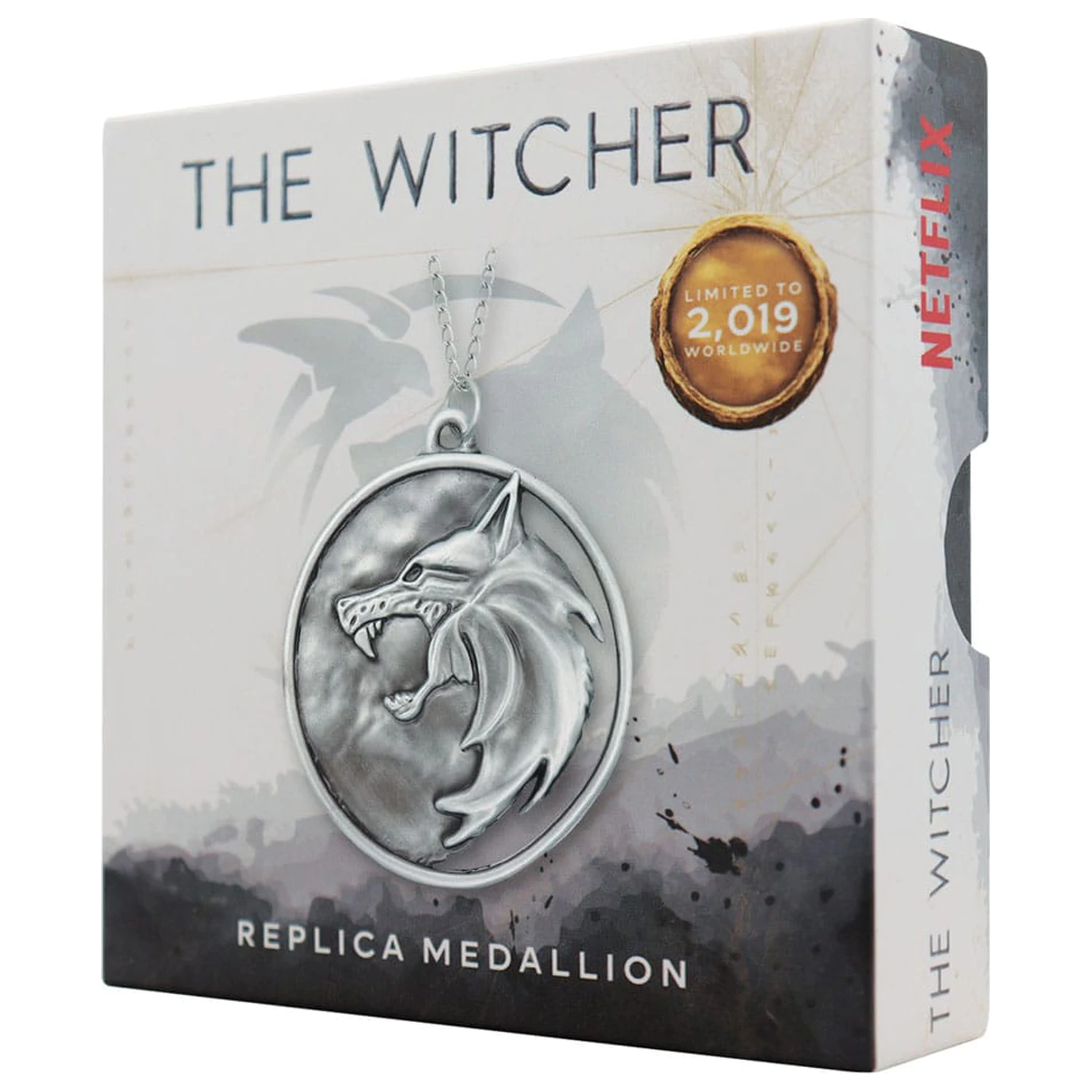 The Witcher Replika 1/1 náhrdelník Geraltov Medailón produktová fotografia