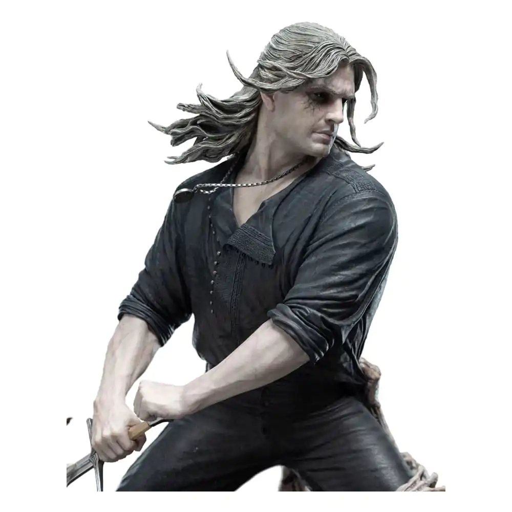 The Witcher Socha 1/4 Geralt the White Wolf 51 cm produktová fotografia