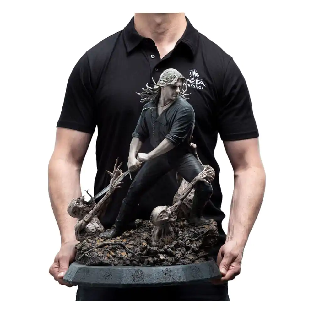 The Witcher Socha 1/4 Geralt the White Wolf 51 cm produktová fotografia