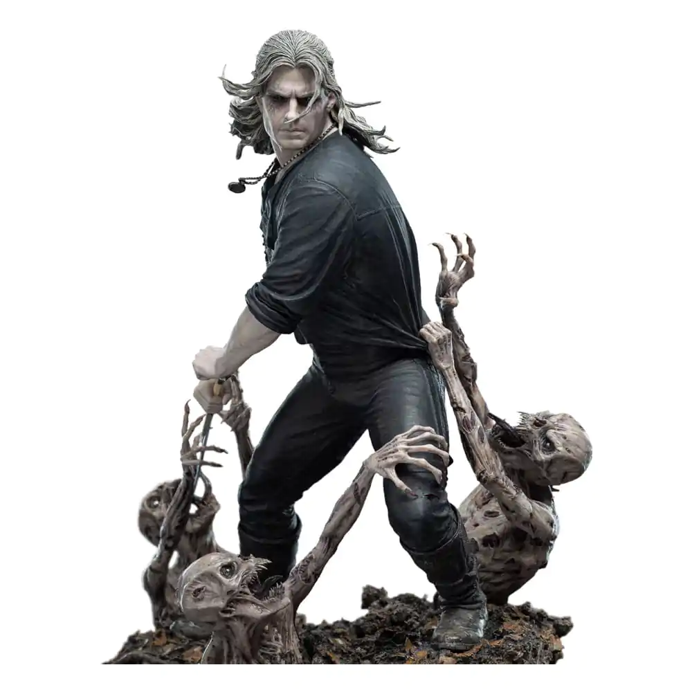 The Witcher Socha 1/4 Geralt the White Wolf 51 cm produktová fotografia