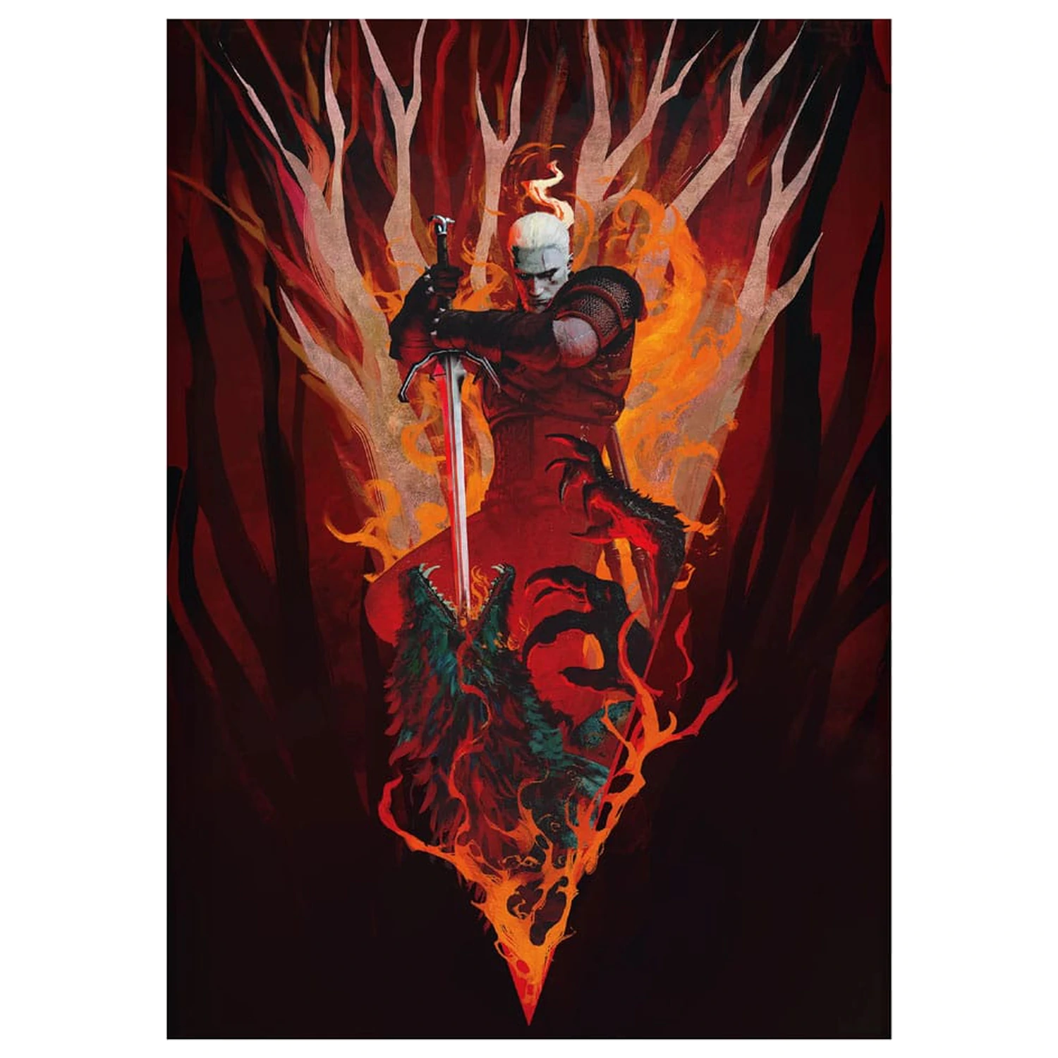 The Witcher Puzzles balenie 10 kusov kolekcia k 10. výročiu (500 dielikov) produktová fotografia