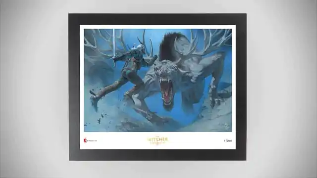 The Witcher 3 umelecká tlač Giclée 40 x 50 cm produktová fotografia