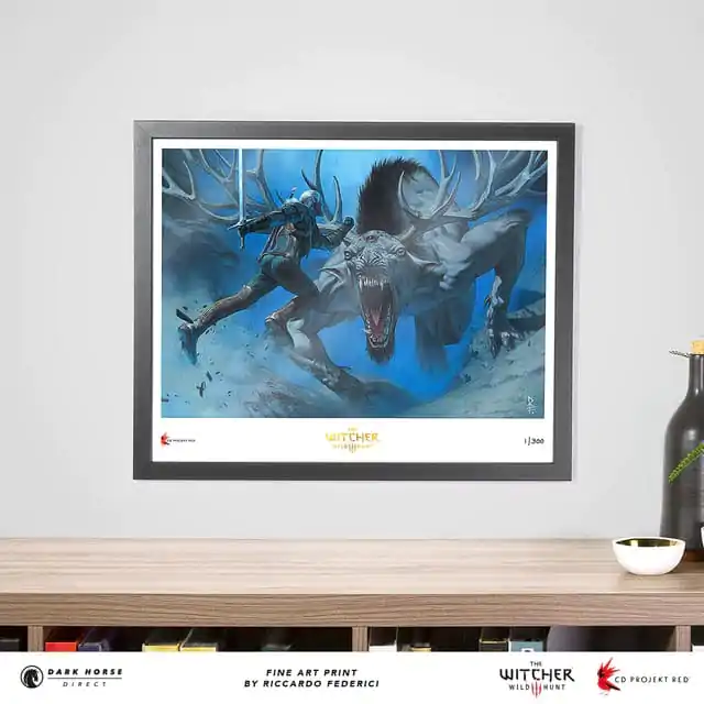 The Witcher 3 umelecká tlač Giclée 40 x 50 cm produktová fotografia