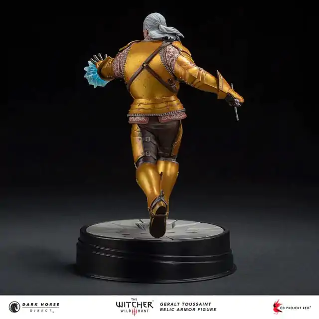 The Witcher 3 PVC szobor Geralt Toussaint relic páncél 20 cm termékfotó