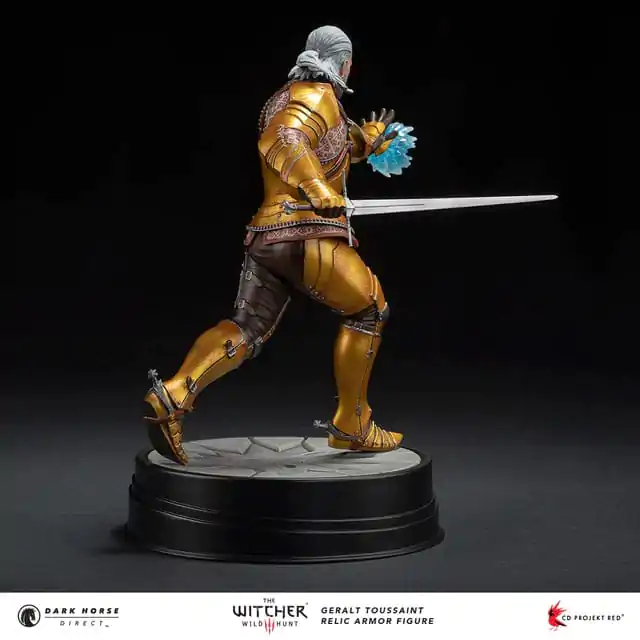 The Witcher 3 PVC szobor Geralt Toussaint relic páncél 20 cm termékfotó