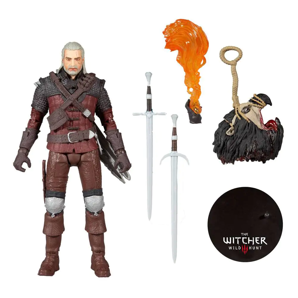 The Witcher 3: Wild Hunt Akčná figúrka Geralt of Rivia (Wolf Armor) 18 cm produktová fotografia