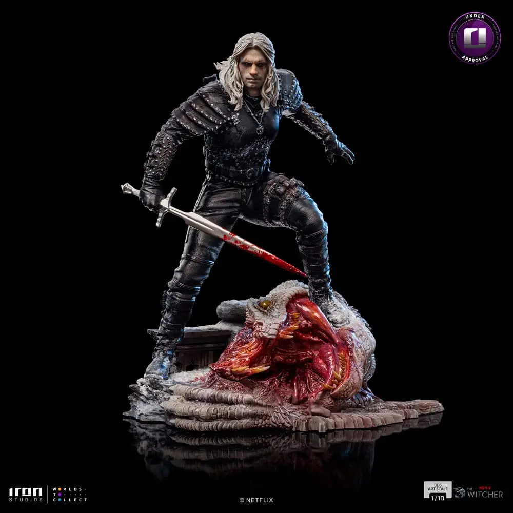 The Witcher BDS Art Scale Socha 1/10 Geralt of Riva 33 cm produktová fotografia