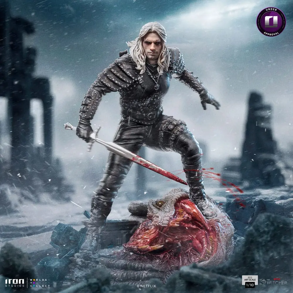 The Witcher BDS Art Scale Socha 1/10 Geralt of Riva 33 cm produktová fotografia