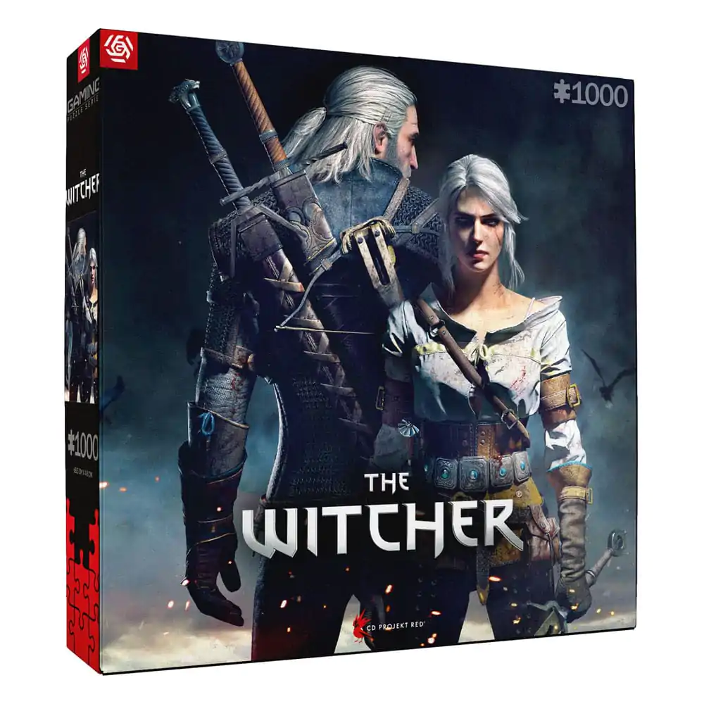 The Witcher Gaming Puzzle Geralt & Ciri (1000 dielikov) produktová fotografia