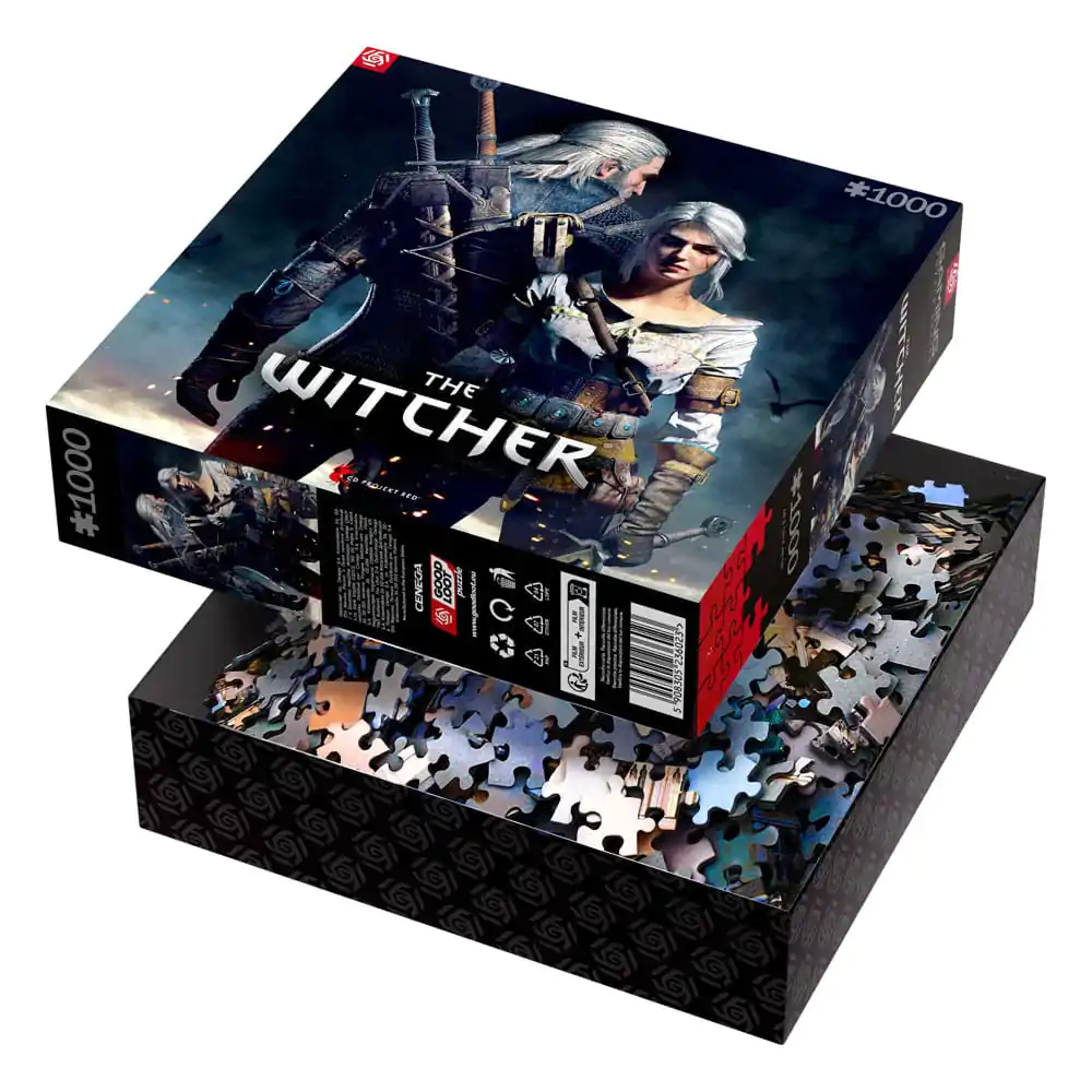 The Witcher Gaming Puzzle Geralt & Ciri (1000 dielikov) produktová fotografia