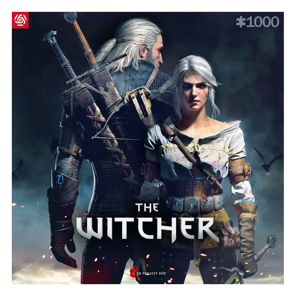 The Witcher Gaming Puzzle Geralt & Ciri (1000 dielikov) produktová fotografia