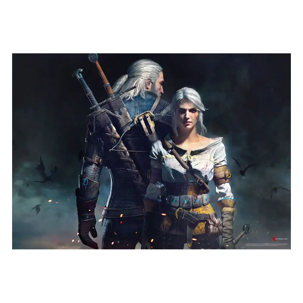 The Witcher Gaming Puzzle Geralt & Ciri (1000 dielikov) produktová fotografia