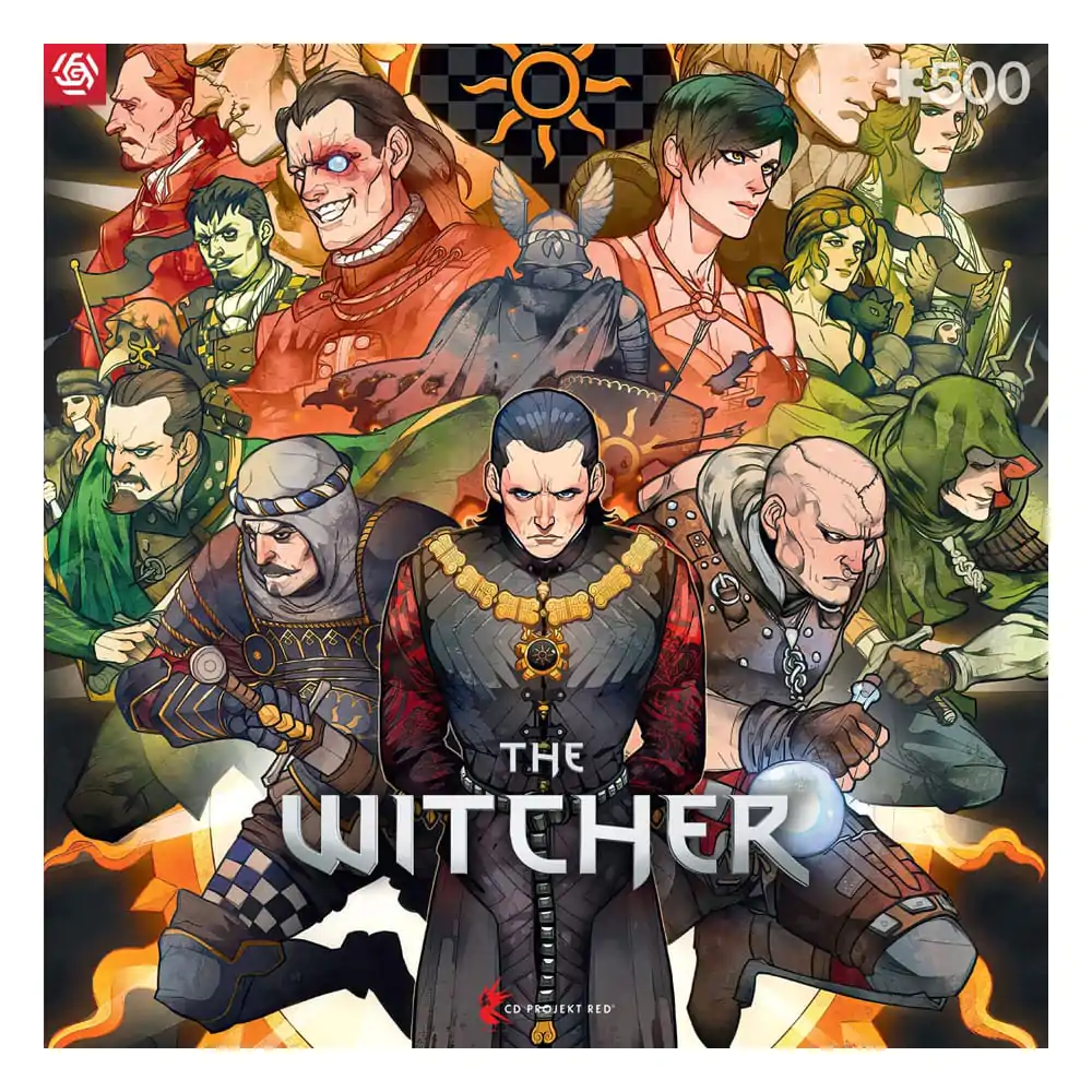 The Witcher Gaming Puzzle Nilfgaard (500 dielikov) produktová fotografia