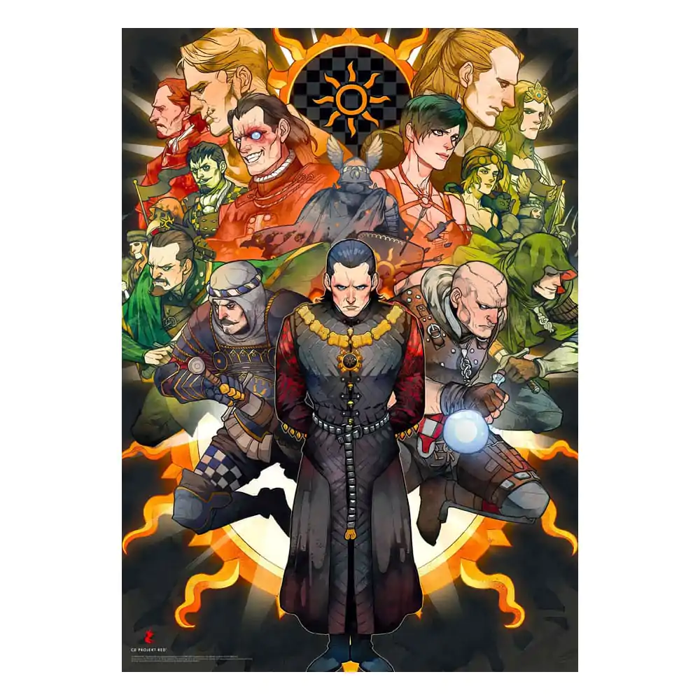 The Witcher Gaming Puzzle Nilfgaard (500 dielikov) produktová fotografia