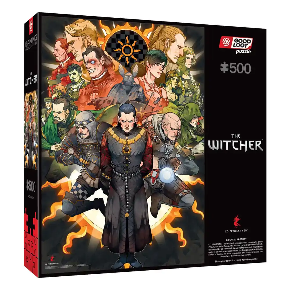 The Witcher Gaming Puzzle Nilfgaard (500 dielikov) produktová fotografia