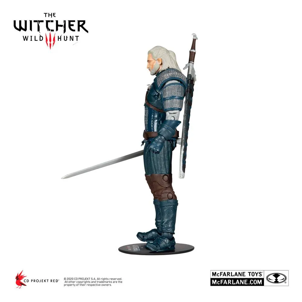 The Witcher Akčná figúrka Geralt of Rivia (Viper Armor: Teal Dye) 18 cm produktová fotografia