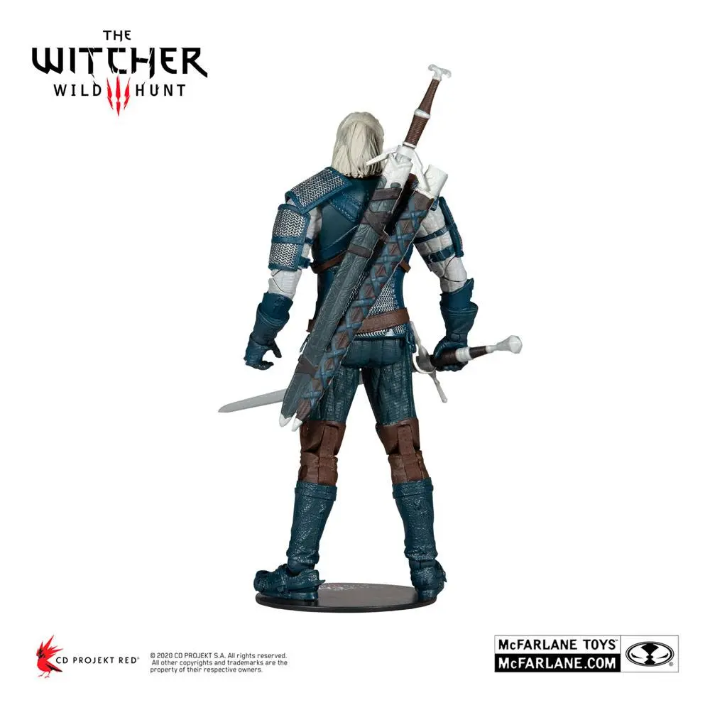 The Witcher Akčná figúrka Geralt of Rivia (Viper Armor: Teal Dye) 18 cm produktová fotografia
