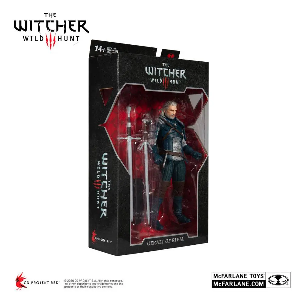The Witcher Akčná figúrka Geralt of Rivia (Viper Armor: Teal Dye) 18 cm produktová fotografia