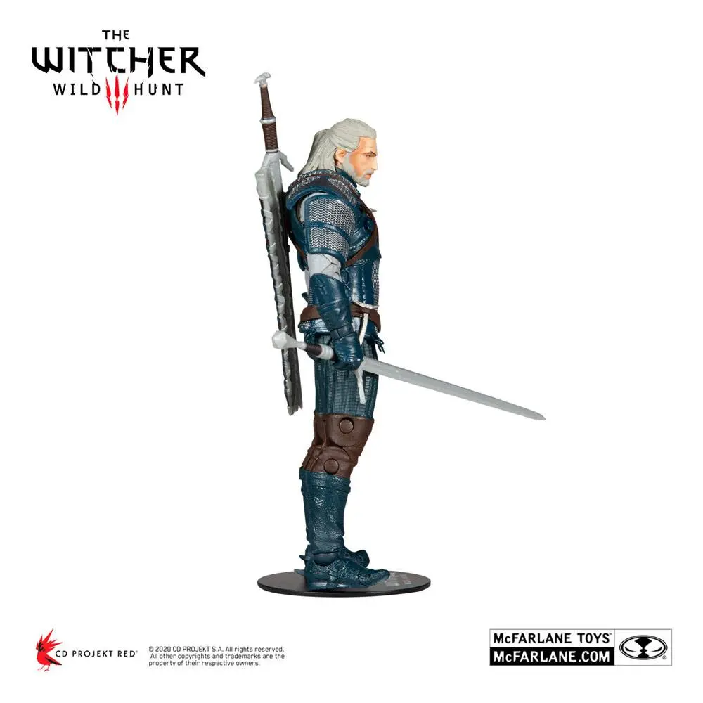 The Witcher Akčná figúrka Geralt of Rivia (Viper Armor: Teal Dye) 18 cm produktová fotografia