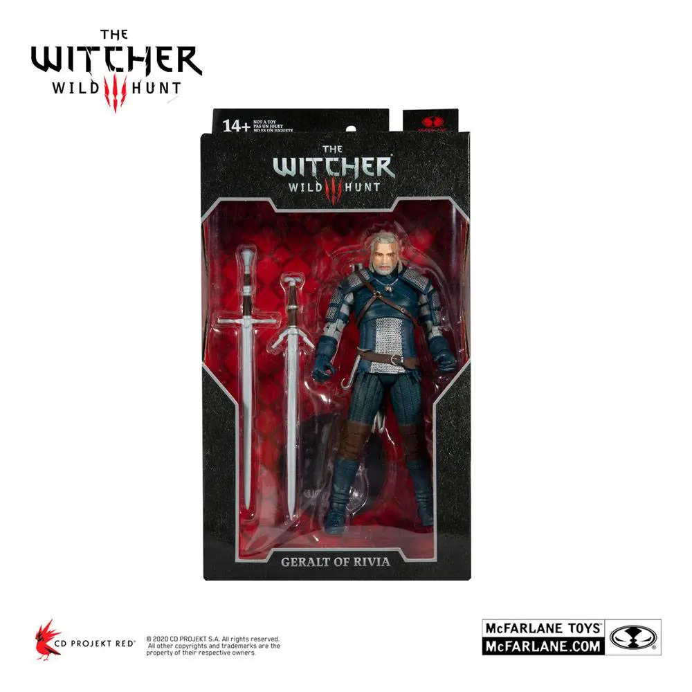 The Witcher Akčná figúrka Geralt of Rivia (Viper Armor: Teal Dye) 18 cm produktová fotografia