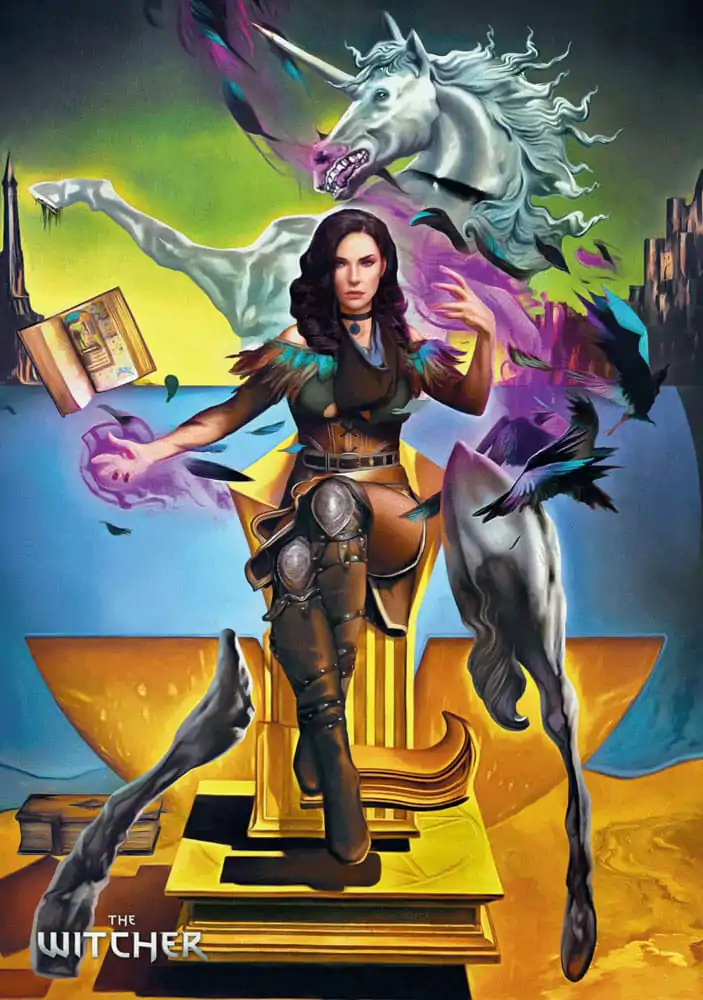 The Witcher III: Wild Hunt Game Art Chronicles Puzzle Yennefer inspired by Salvador Dali (1000 dielikov) produktová fotografia